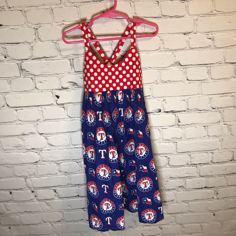 Tootie Bugs Texas Rangers Sundress